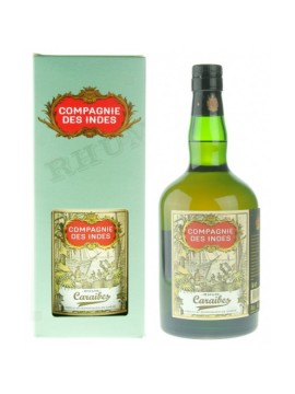 La bouteille de Rhum Caraïbes - Compagnie des Indes