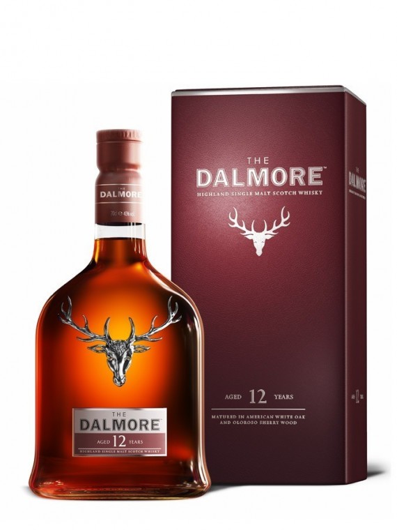 La bouteille de Dalmore 12 ans et son étui