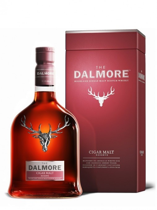 La bouteille de Dalmore Cigar Malt reserve et son étui
