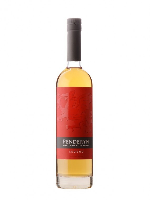 La bouteille de whisky Penderyn Legend