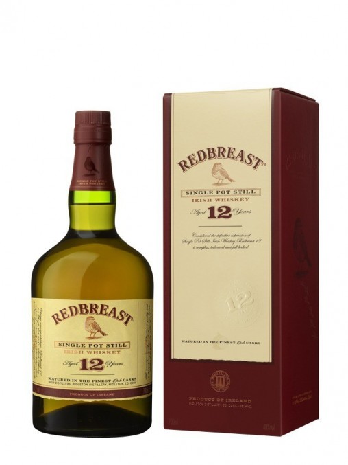 La bouteille de Redbreast 12 ans et son étui