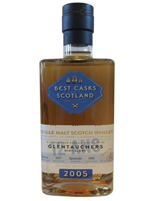 La bouteille de Glentauchers 2005 Sherry cask