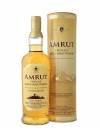 La bouteille de Amrut Indian Single Malt et son tube
