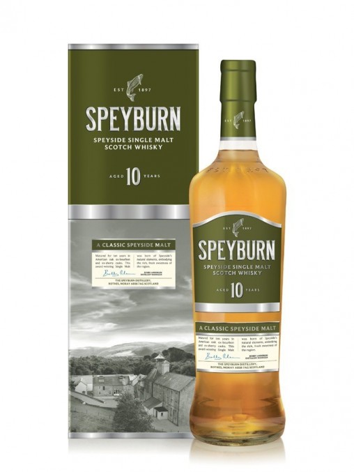 La bouteille de Speyburn 10 ans et son étui