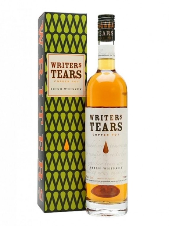 La bouteille de whisky writer tears et son étui