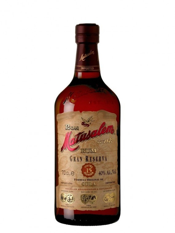 La bouteille de Matusalem Gran Reserva 15 ans