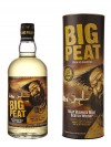 La bouteille de Big Peat Islay et son tube