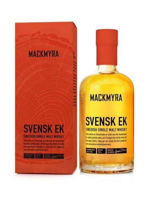 La bouteille de Mackmyra Svensk ek et son étui