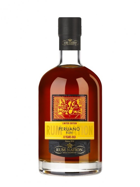 La bouteille de Rum nation 8 ans Peruano