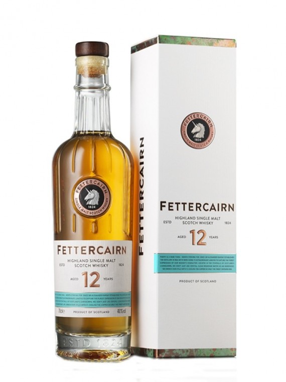 La bouteille de whisky Fettercairn 12 ans et son étui