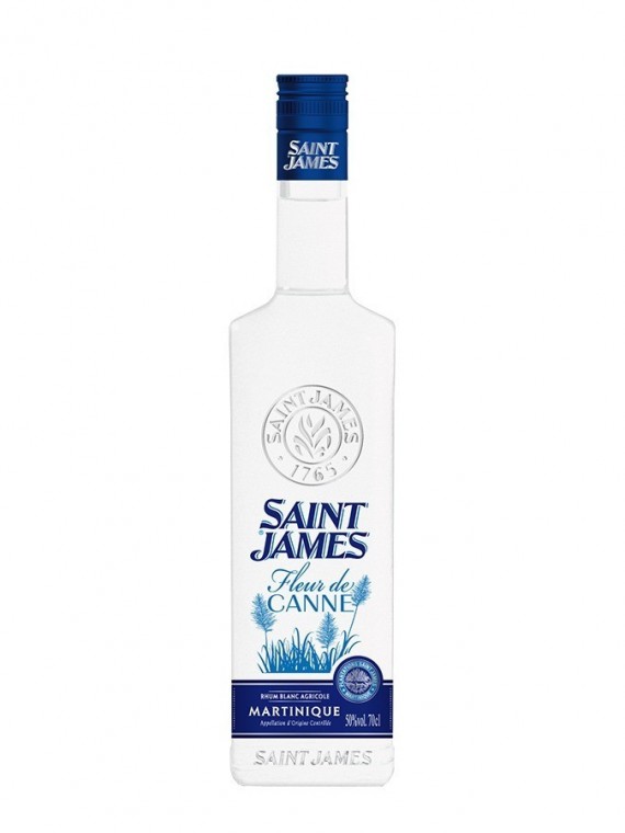 La bouteille de Saint James fleur de canne blanc