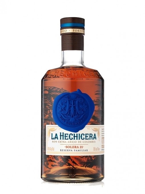 La bouteille de rhum La Hechicera Solera 21