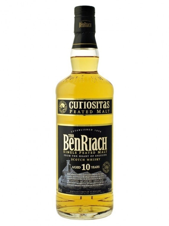 La bouteille de Benriach 10 ans Curiositas