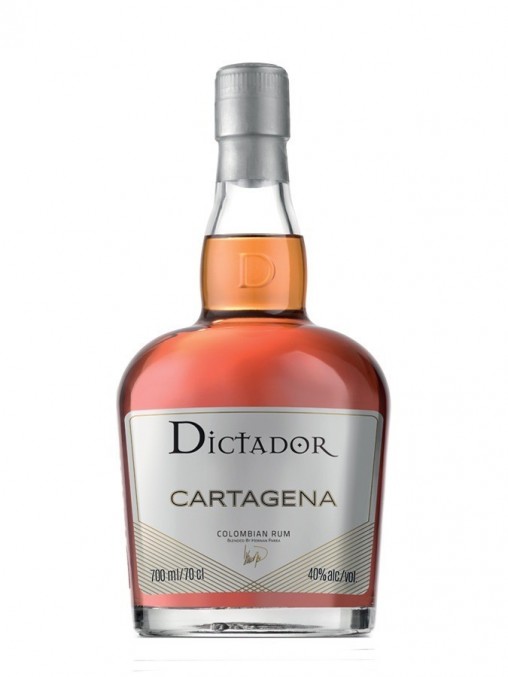La bouteille de rhum Dictador Cartagena
