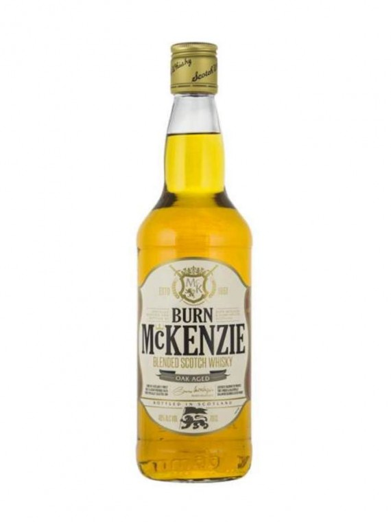 La bouteille de whisky Burn McKenzie