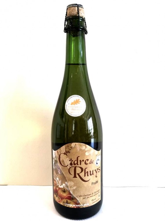 La bouteille de cidre fruité Rhuys