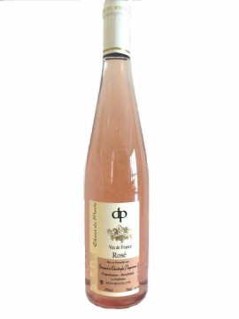 La bouteille de rosé "chant du merle"