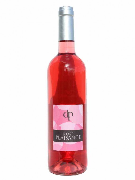 La bouteille de rosé plaisance Domaine du Pontreau