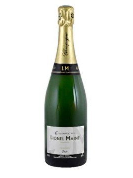 La bouteille de Champagne brut Lionel Maine