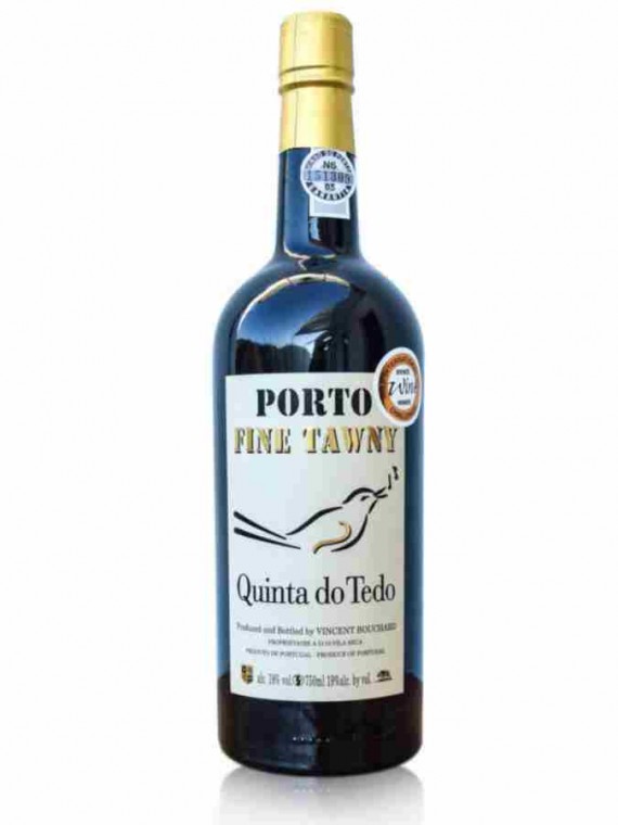 La bouteille de Porto Quinta do Tedo fine tawny