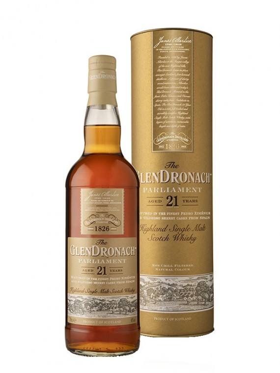 La bouteille de Glendronach 21 ans Parliament