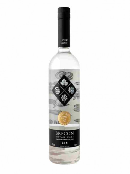 La bouteille de gin Brecon botanicals