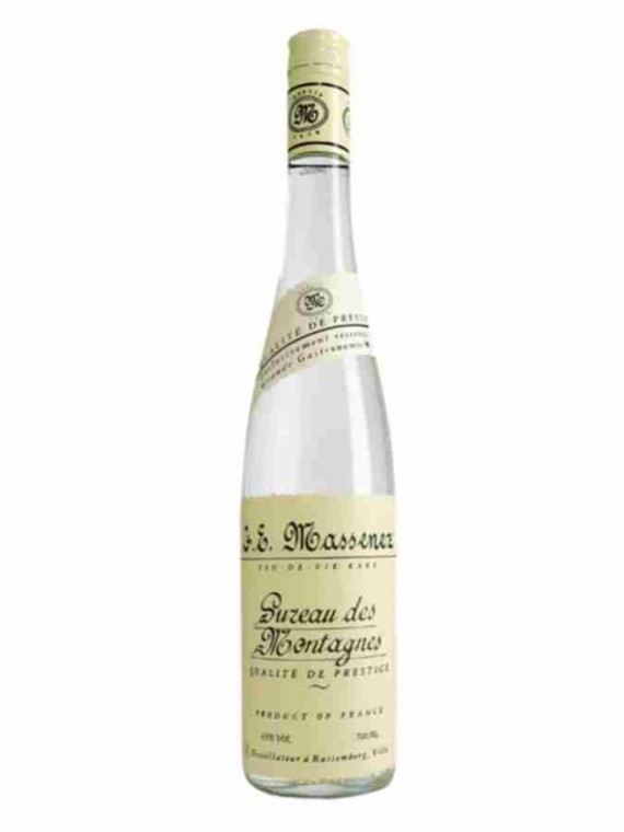 La bouteille d'eau de vie de sureau des montagnes Massenez