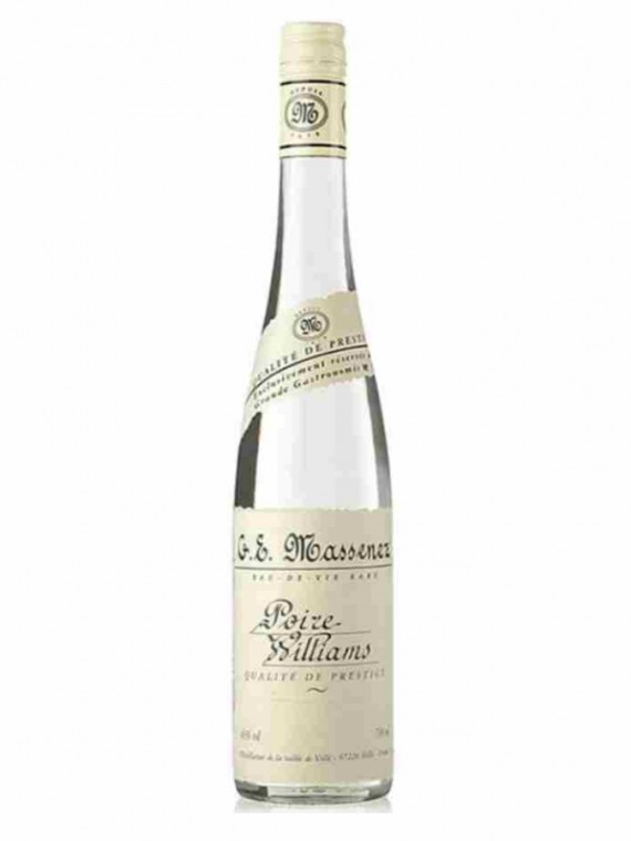 Eau-de-vie de Poire williams prestige Massenez