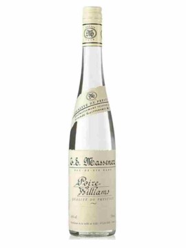 La bouteille d'eau-de-vie de Poire williams Prestige Massenez