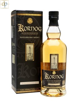 La bouteille de whisky Celtic Kornog et son étui