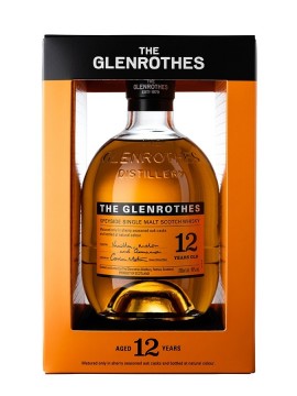 La bouteille de Glenrothes 12 ans dans son étui