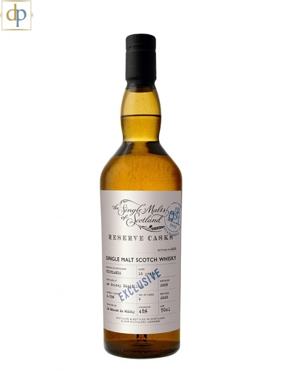 La bouteille de Orkney 10 ans reserve cask