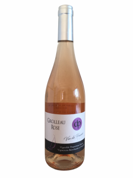 La bouteille de Grolleau rosé du Domaine du Pontreau