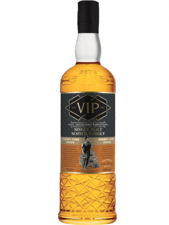 La bouteille de whisky VIP Sherry cask finish