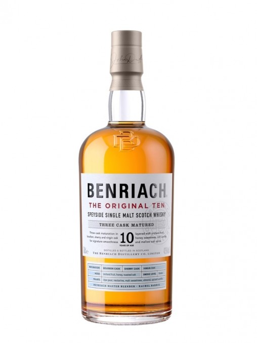 La nouvelle bouteille de Benriach 10 ans