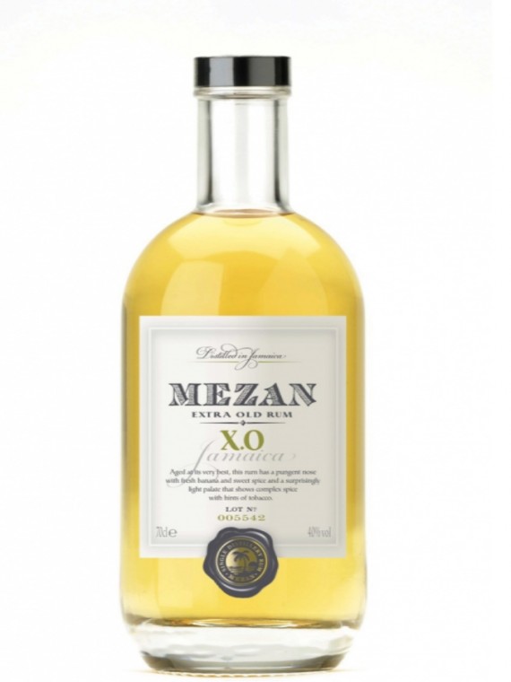 La bouteille de rhum Mezan Jamaïca XO